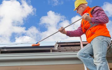 Bamburgh soft wash roof cleaning